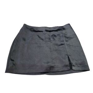 Sky To Moon Black Skort Size Medium Mini Skirt